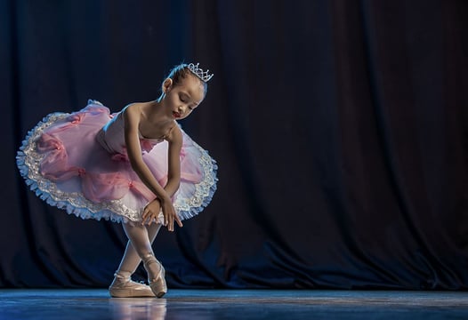 Escuela de ballet - Cuarta posición